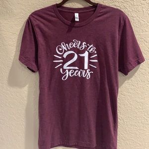 Cheers to 21 Years Shirt